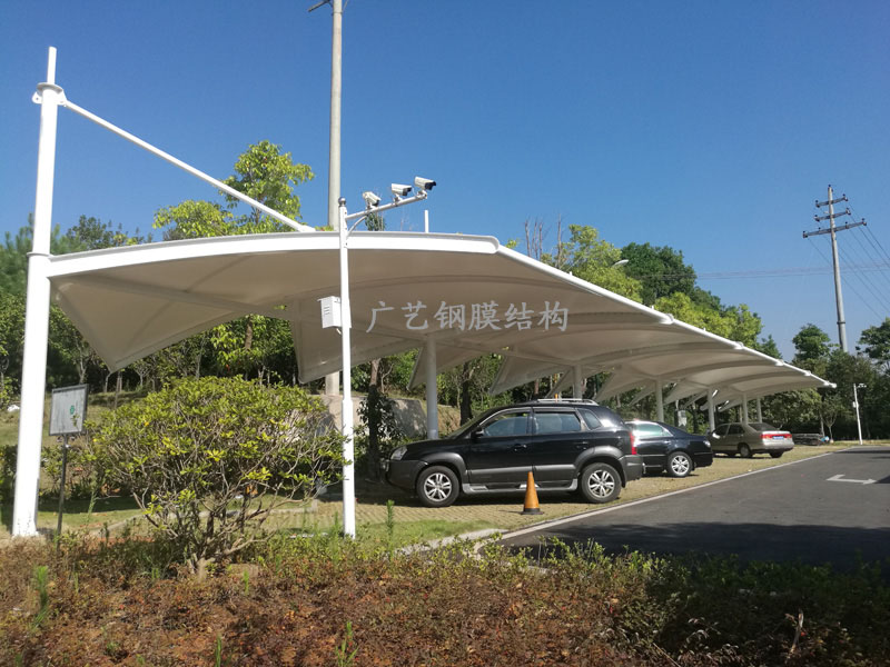 星沙產(chǎn)業(yè)基地膜結構停車棚